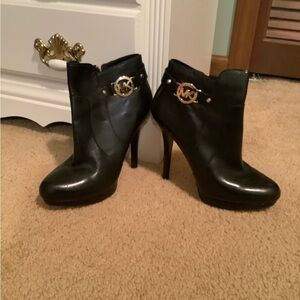 Michael Kors Black Ankle Boots